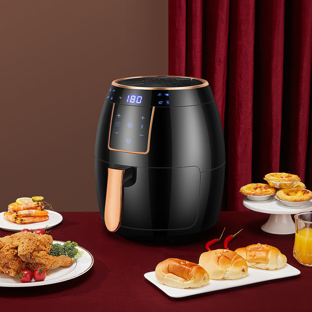 Cross-Border Air Fryer – 1300W Electric Heating, 4–5 Person Capacity