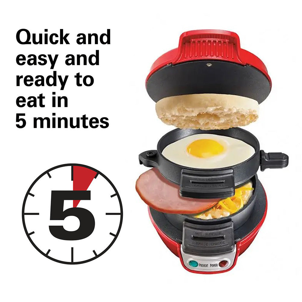Multifunction Breakfast Machine – Hamburger, Sandwich & Fried Egg Maker, 110V/220V