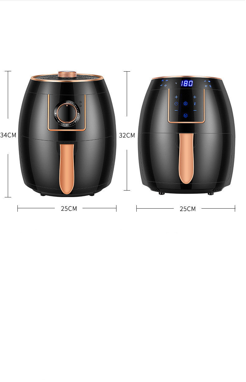 Cross-Border Air Fryer – 1300W Electric Heating, 4–5 Person Capacity
