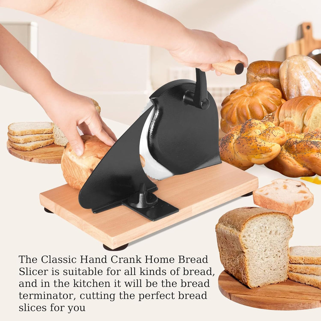 Household Handmade Bread Maker – Carbon Steel, Black, 26×39cm