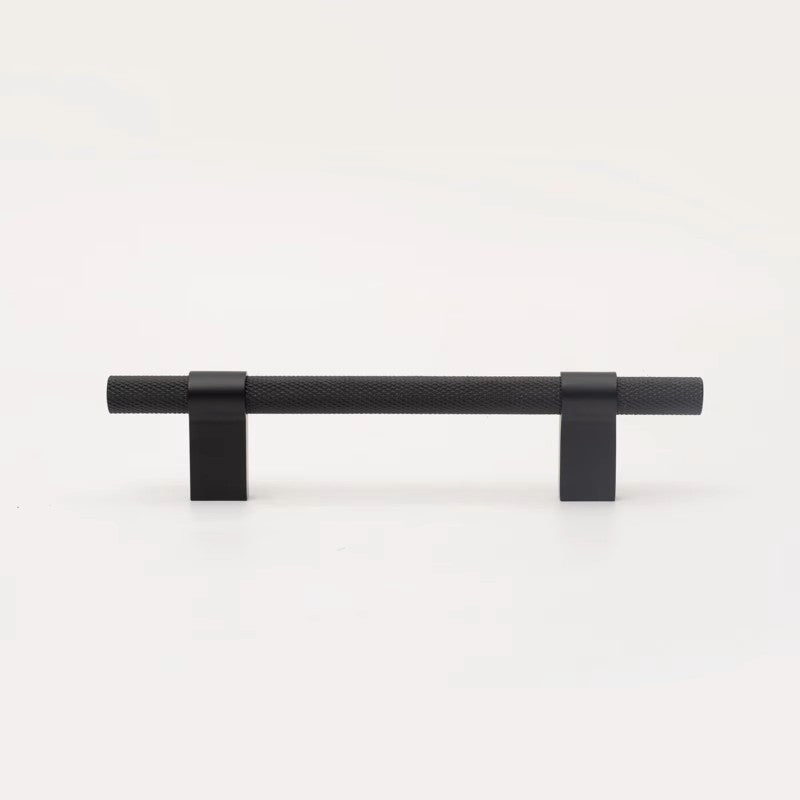 Atelier Knurled T-bar Pull Aged Black Preorder