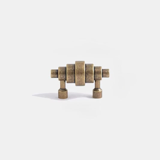 Croissant Aged Brass Pull Handle Preorder