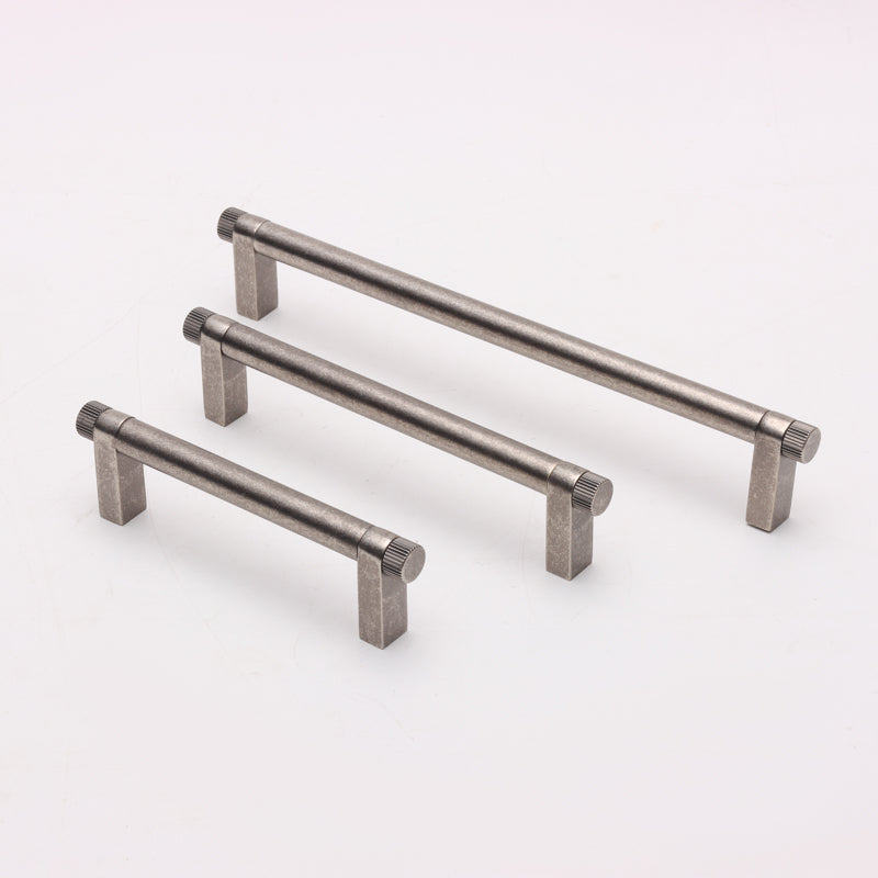 Foundry Pull Handle Burnished Silver Preorder