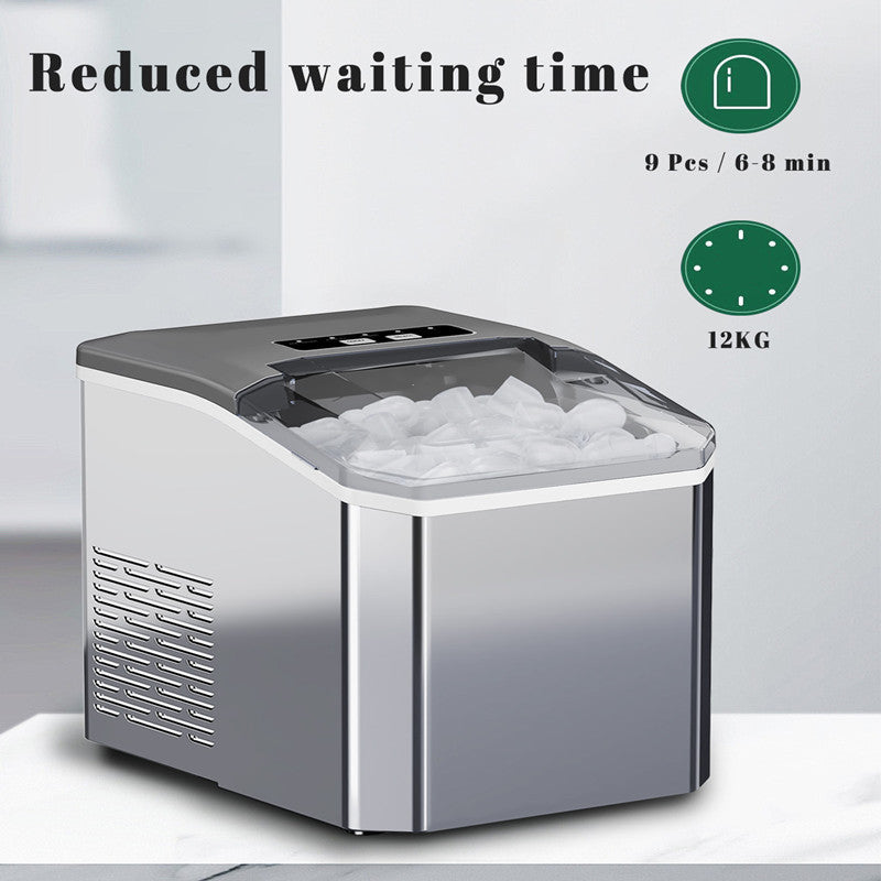 Compact Household Ice Maker – 1.3L, 110W, Multiple Colours & Voltage Options